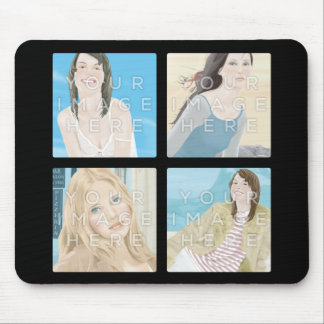 Tapis De Souris Instagram 4 conceptions de Mousepad personnalisées