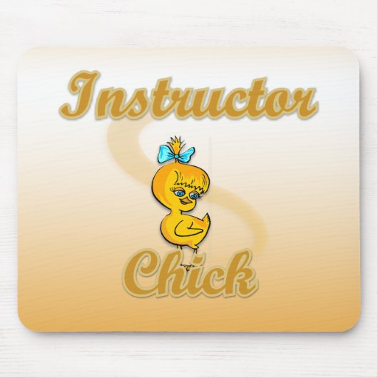 Tapis De Souris Instructeur Chick (Devant)