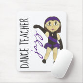 Tapis De Souris Instructeur de danse jazz Considérant cadeau (Avec souris)