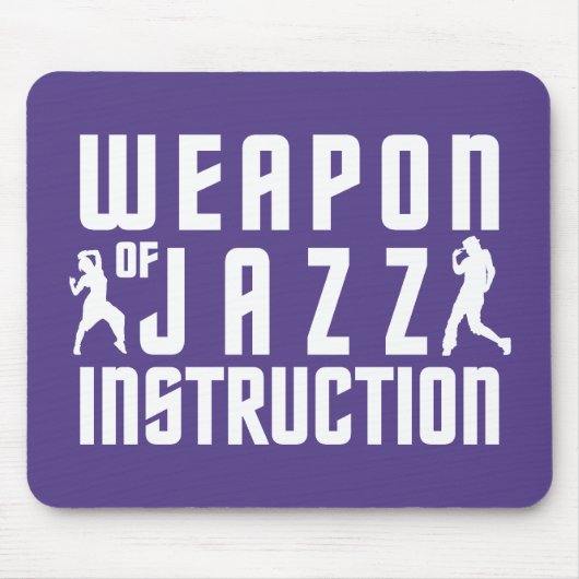 Tapis De Souris Instruction Jazz mousepad (Devant)