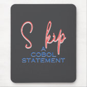 Tapis De Souris Instruction Skip du langage de programmation Cobol (Devant)