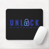Tapis De Souris Instruction UNLOCK de programmation Cobol (Avec souris)