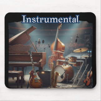 Tapis De Souris Instrumental Rétro Cool