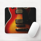 Tapis De Souris Instruments de guitare (Avec souris)