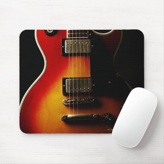Tapis De Souris Instruments de guitare (Avec souris)