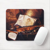 Tapis De Souris Instruments de musique Peinture Cadeaux (Avec souris)