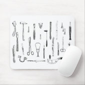 Tapis De Souris Instruments médicaux antiques (Avec souris)