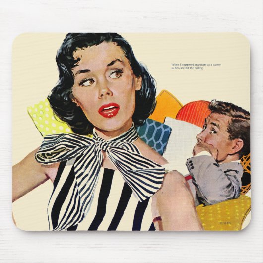 Tapis De Souris Insulted de Madame Was (Devant)