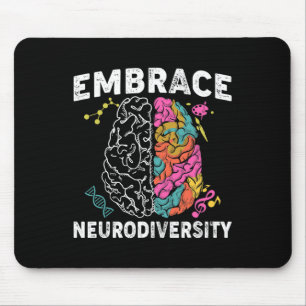 Tapis De Souris Intégrer la Sensibilisation sur l'autisme Neurodiv