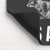 Tapis De Souris Intelligent comme un Fox (Coin)