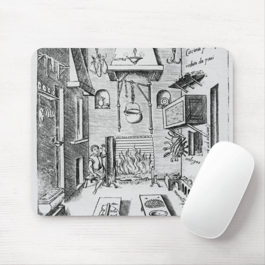 Tapis De Souris Intérieur de cuisine (Avec souris)