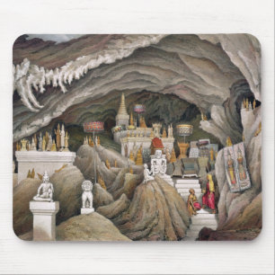 Tapis De Souris Intérieur de la grotte de Nam Hou, les Laotiens,