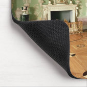 Tapis De Souris Intérieur de la salle à manger verte (Coin)