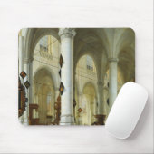 Tapis De Souris Intérieur de l'Oude Kerk à Delft (Avec souris)
