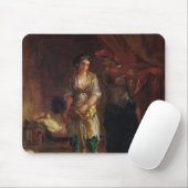 Tapis De Souris Intérieur d'un harem à Oran, c.1847 (Avec souris)