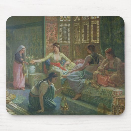 Tapis De Souris Intérieur d'un harem, c.1865 (Devant)