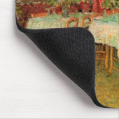 Tapis De Souris Intérieur d'un restaurant par Vincent van Gogh (Coin)