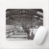 Tapis De Souris Intérieur d'une filature de coton (Avec souris)