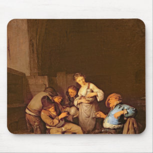 Tapis De Souris Intérieur d'une taverne néerlandaise