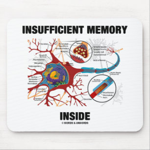 Tapis De Souris Intérieur insuffisant de mémoire (neurone/synapse)