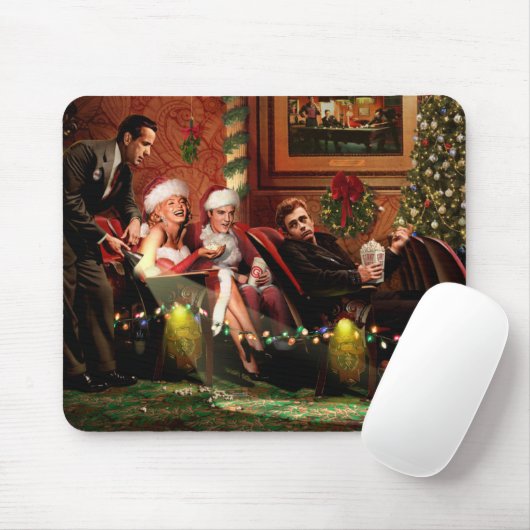 Tapis De Souris Intermède de Noël (Avec souris)