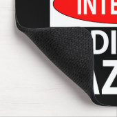 Tapis De Souris Internet - risque de dépendance (Coin)