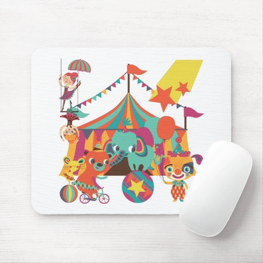 Tapis De Souris Interprètes de cirque (Avec souris)
