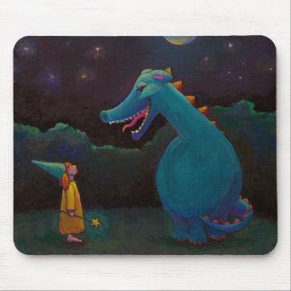 Tapis De Souris Intitulé :  Alice - magicien de dragon et de