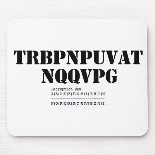 Tapis De Souris Intoxiqué de Geocaching (Devant)