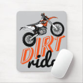 Tapis De Souris Intoxiqué de motocross (Avec souris)