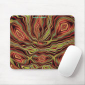 Tapis De Souris Intoxiqué Mousepad de couleur (Avec souris)