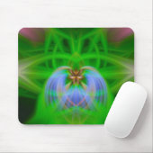 Tapis De Souris Intricité verte (Avec souris)