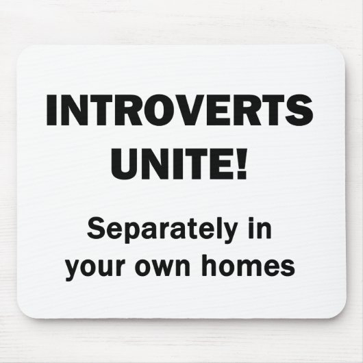 Tapis De Souris Introverceaux Unite ! (Devant)