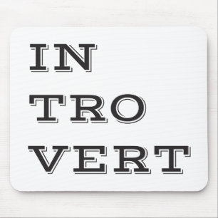 Tapis De Souris Introvert Mousepad
