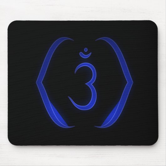 Tapis De Souris Intuition "enroulée" Chakra - Ajna (Devant)