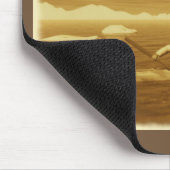 Tapis De Souris Inuit Kayak - Sepia (Coin)