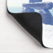 Tapis De Souris Inukshuk Mousepad (Coin)