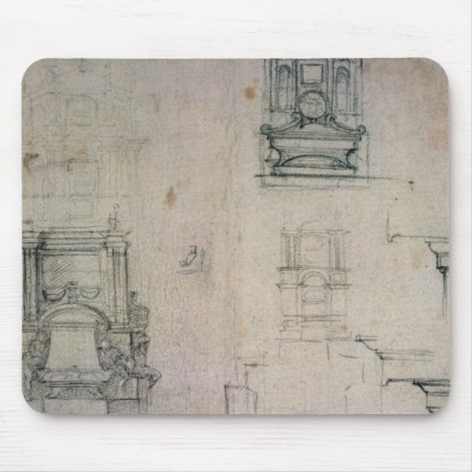 Tapis De Souris Inv. 1859 6-25-545. R. Conçoit pour des tombes (Devant)