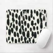 Tapis De Souris Invariable I | Aquarelle noire (Avec souris)