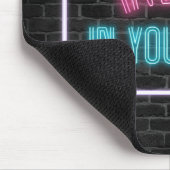 Tapis De Souris Investissez Dans Vous-Même Panneau Neon (Coin)