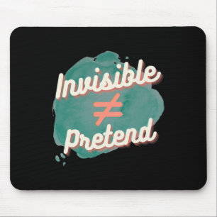 Tapis De Souris Invisible ne fait pas l'égal semblant - Disabili c