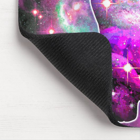 Tapis De Souris Iota de chat cosmique (Coin)