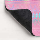 Tapis De Souris Iridescente Bohemian Unicorn Motif (Coin)