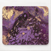 Tapis De Souris iris encre dorée tourbillon : (Devant)