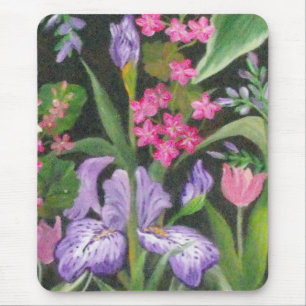 Tapis de souris Iris Garden