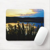Tapis De Souris Iris jaunes sur la rive du lac Arrowhead (Avec souris)