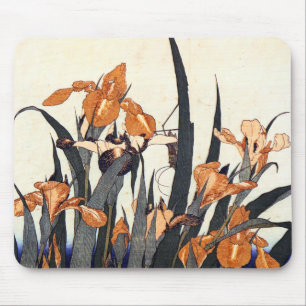 Tapis De Souris Iris, Katsushika Hokusai