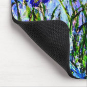 Tapis De Souris Iris lilas de Claude Monet (Coin)