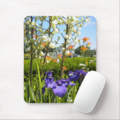 Tapis De Souris Iris N Daylilies Mousepad (Avec souris)