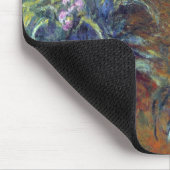 Tapis De Souris Iris par Claude Monet (Coin)